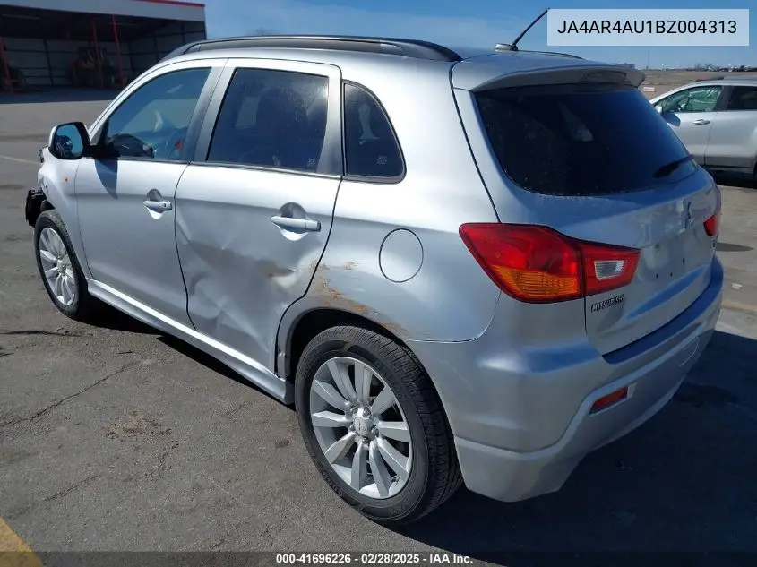 2011 Mitsubishi Outlander Sport Se VIN: JA4AR4AU1BZ004313 Lot: 41696226