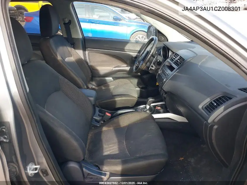 JA4AP3AU1CZ008301 2012 Mitsubishi Outlander Sport Es