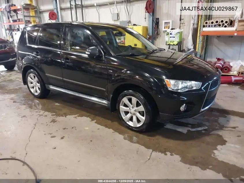 JA4JT5AX4CU029867 2012 Mitsubishi Outlander Gt