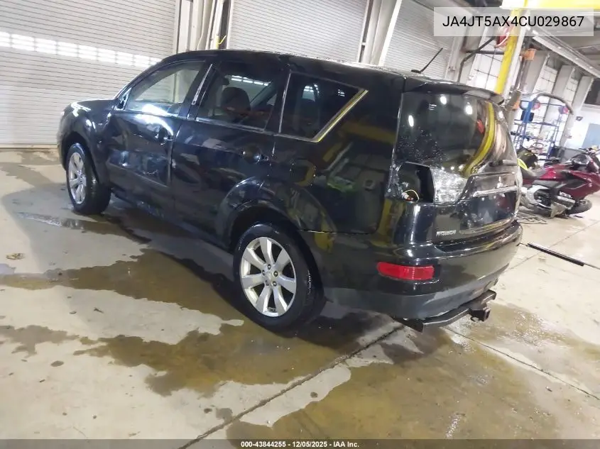 JA4JT5AX4CU029867 2012 Mitsubishi Outlander Gt