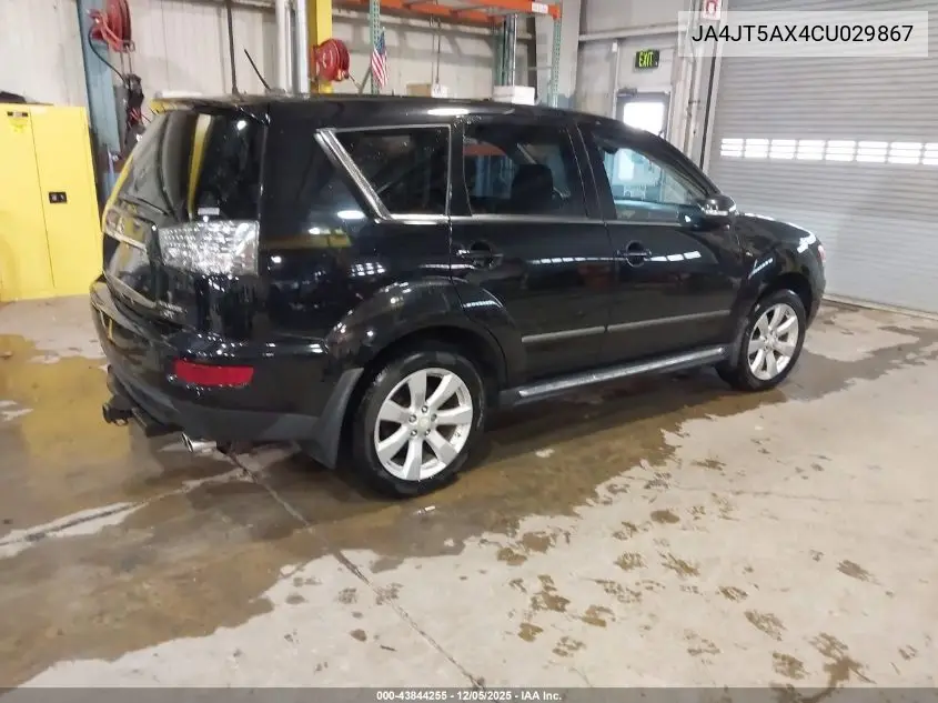 JA4JT5AX4CU029867 2012 Mitsubishi Outlander Gt