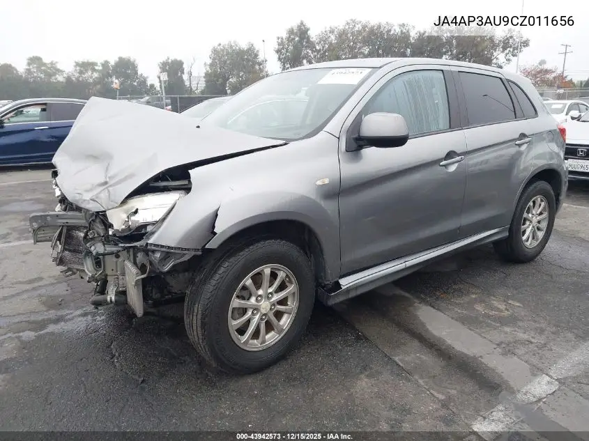 JA4AP3AU9CZ011656 2012 Mitsubishi Outlander Sport Es