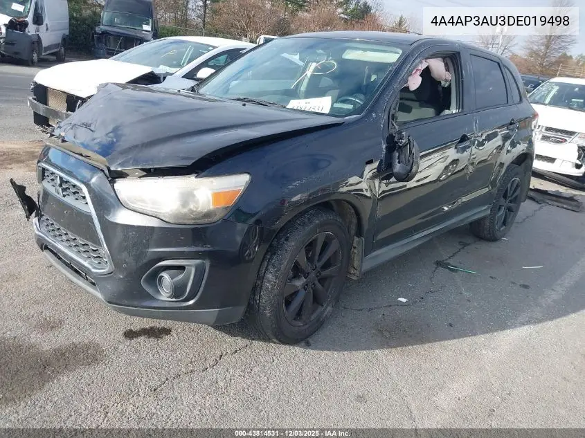 4A4AP3AU3DE019498 2013 Mitsubishi Outlander Sport Es