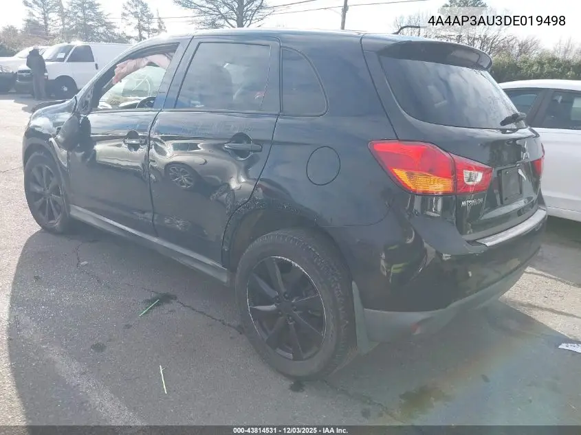 4A4AP3AU3DE019498 2013 Mitsubishi Outlander Sport Es