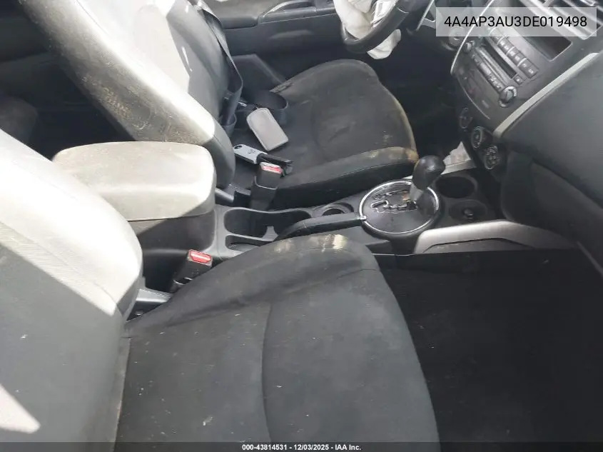 4A4AP3AU3DE019498 2013 Mitsubishi Outlander Sport Es