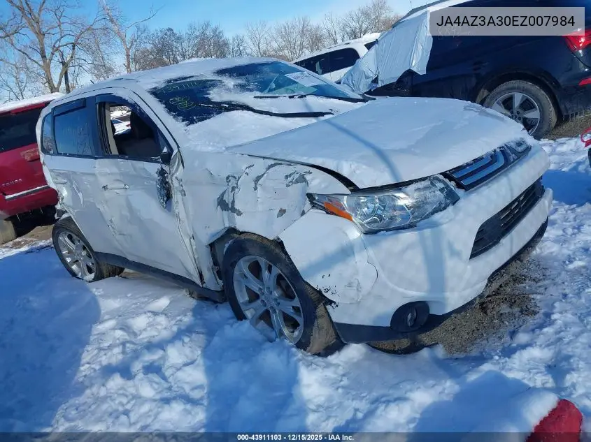 JA4AZ3A30EZ007984 2014 Mitsubishi Outlander Se