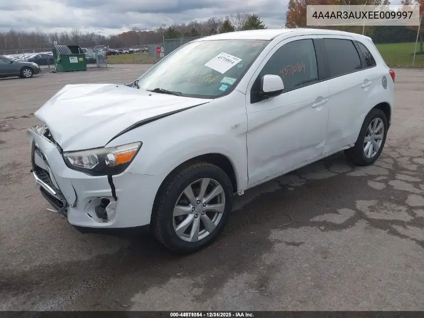 4A4AR3AUXEE009997 2014 Mitsubishi Outlander Sport Es