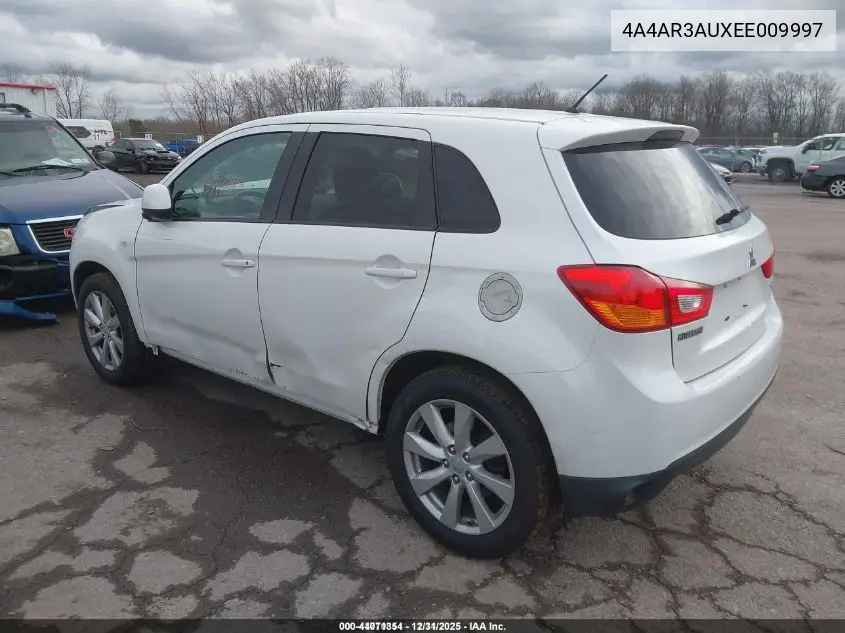 4A4AR3AUXEE009997 2014 Mitsubishi Outlander Sport Es
