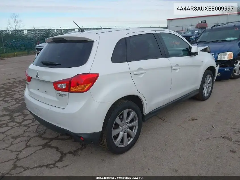 4A4AR3AUXEE009997 2014 Mitsubishi Outlander Sport Es