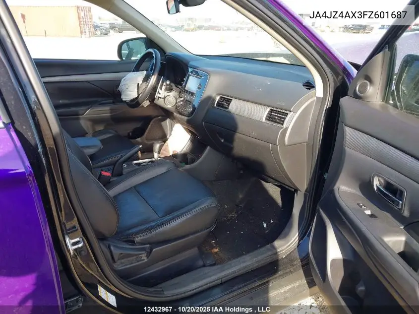 JA4JZ4AX3FZ601687 2015 Mitsubishi Outlander Gt