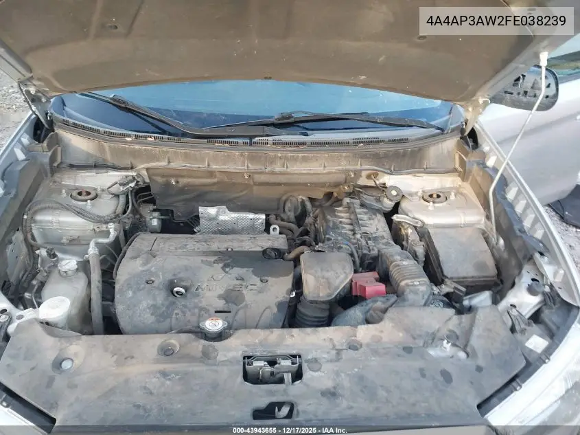 4A4AP3AW2FE038239 2015 Mitsubishi Outlander Sport Es