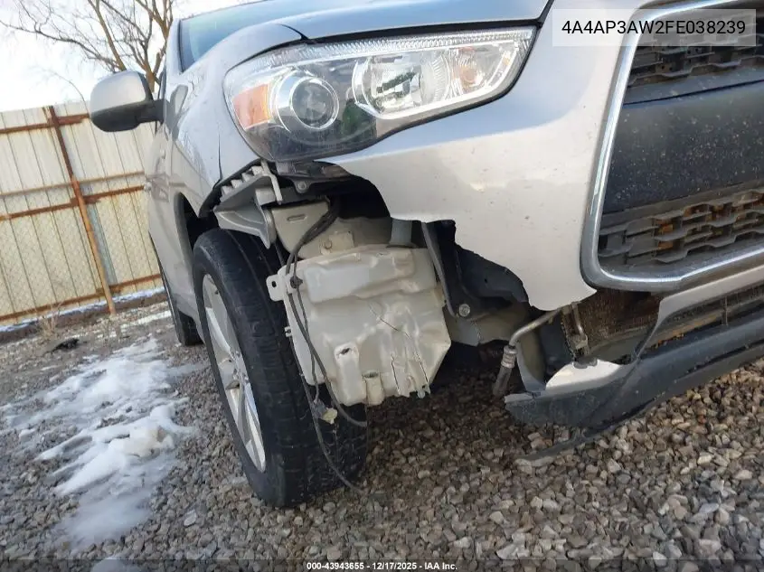 4A4AP3AW2FE038239 2015 Mitsubishi Outlander Sport Es