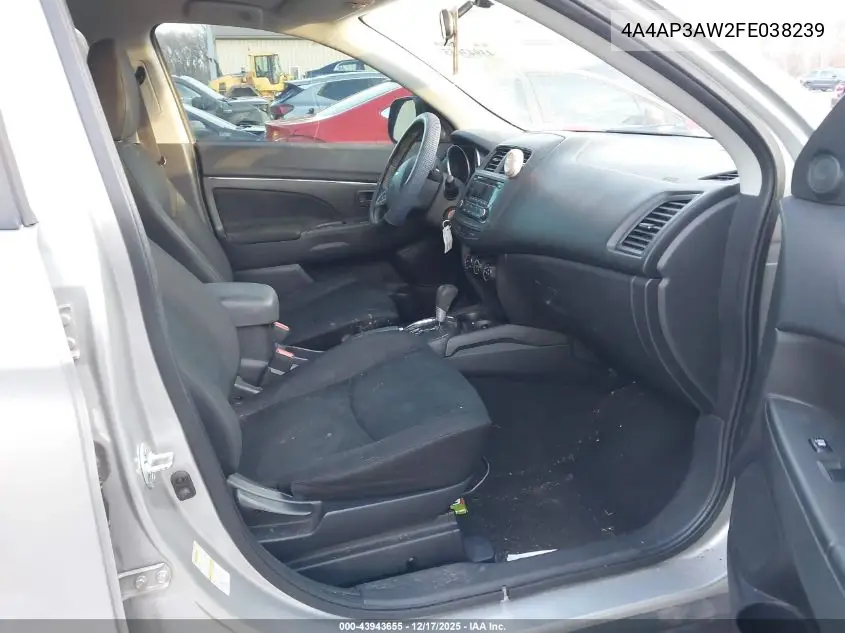 4A4AP3AW2FE038239 2015 Mitsubishi Outlander Sport Es