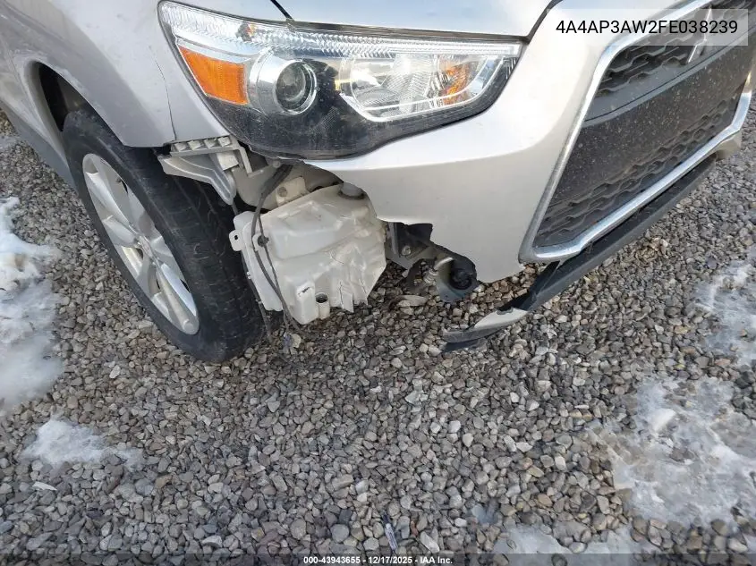 4A4AP3AW2FE038239 2015 Mitsubishi Outlander Sport Es