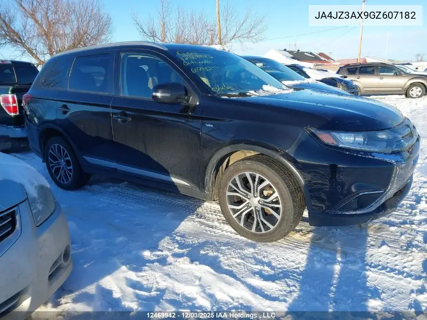 JA4JZ3AX9GZ607182 2016 Mitsubishi Outlander Se