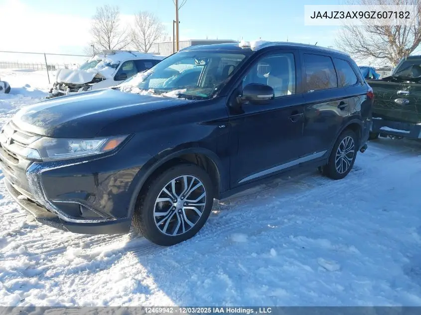 JA4JZ3AX9GZ607182 2016 Mitsubishi Outlander Se