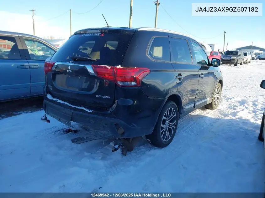 JA4JZ3AX9GZ607182 2016 Mitsubishi Outlander Se