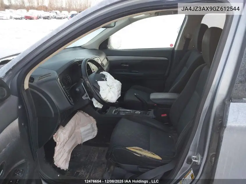 JA4JZ3AX9GZ612544 2016 Mitsubishi Outlander Se