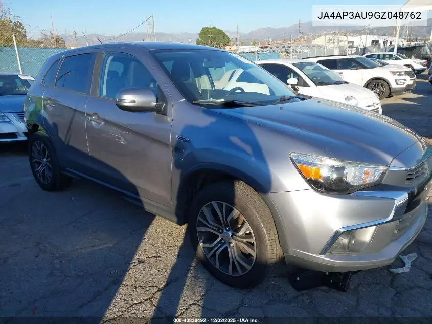 JA4AP3AU9GZ048762 2016 Mitsubishi Outlander Sport 2.0 Es