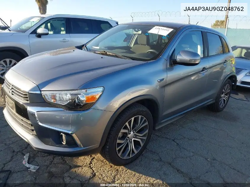 JA4AP3AU9GZ048762 2016 Mitsubishi Outlander Sport 2.0 Es