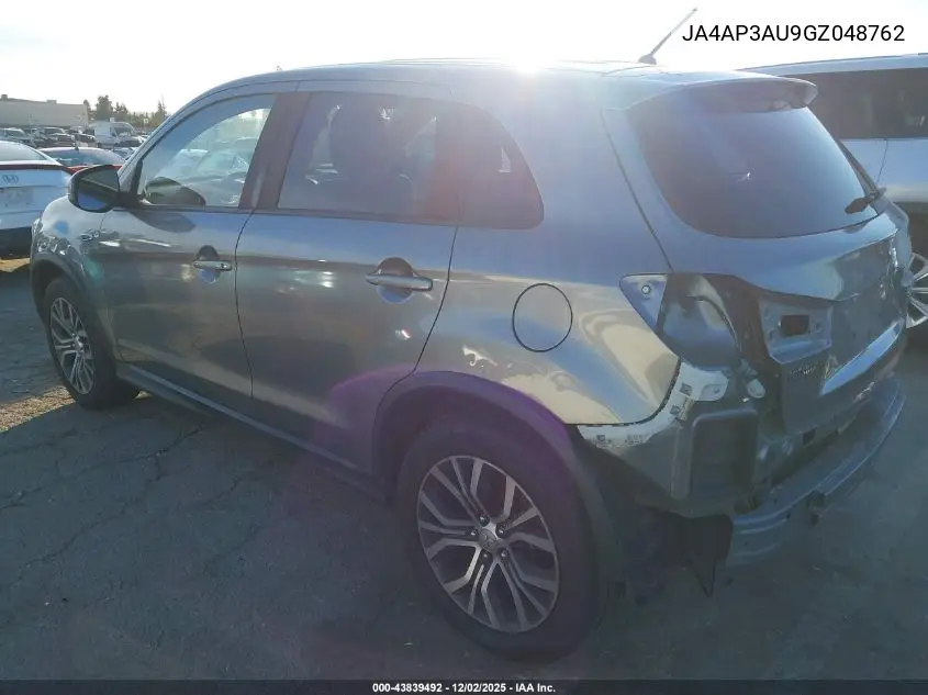 JA4AP3AU9GZ048762 2016 Mitsubishi Outlander Sport 2.0 Es