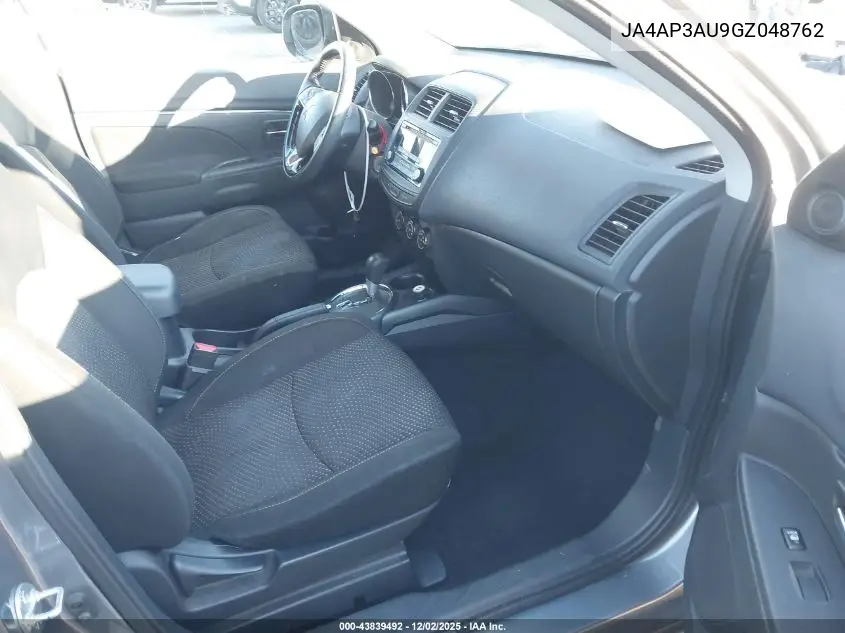 JA4AP3AU9GZ048762 2016 Mitsubishi Outlander Sport 2.0 Es