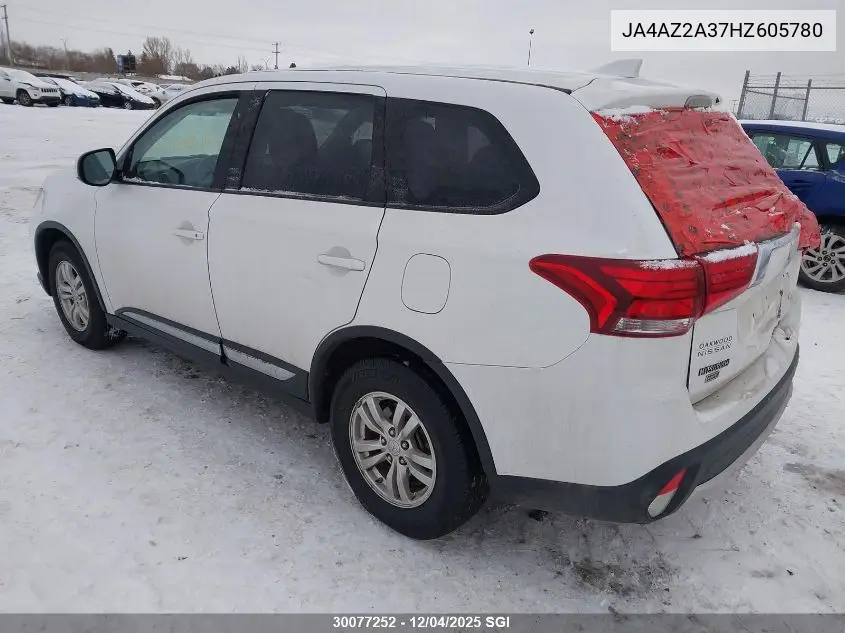 JA4AZ2A37HZ605780 2017 Mitsubishi Outlander Es