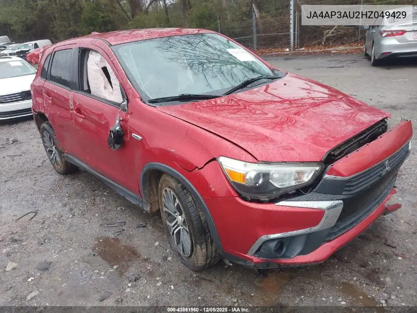 JA4AP3AU2HZ049429 2017 Mitsubishi Outlander Sport 2.0 Es