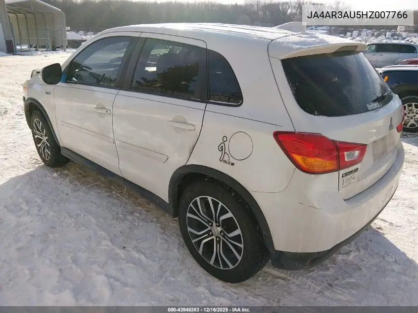 JA4AR3AU5HZ007766 2017 Mitsubishi Outlander Sport 2.0 Le