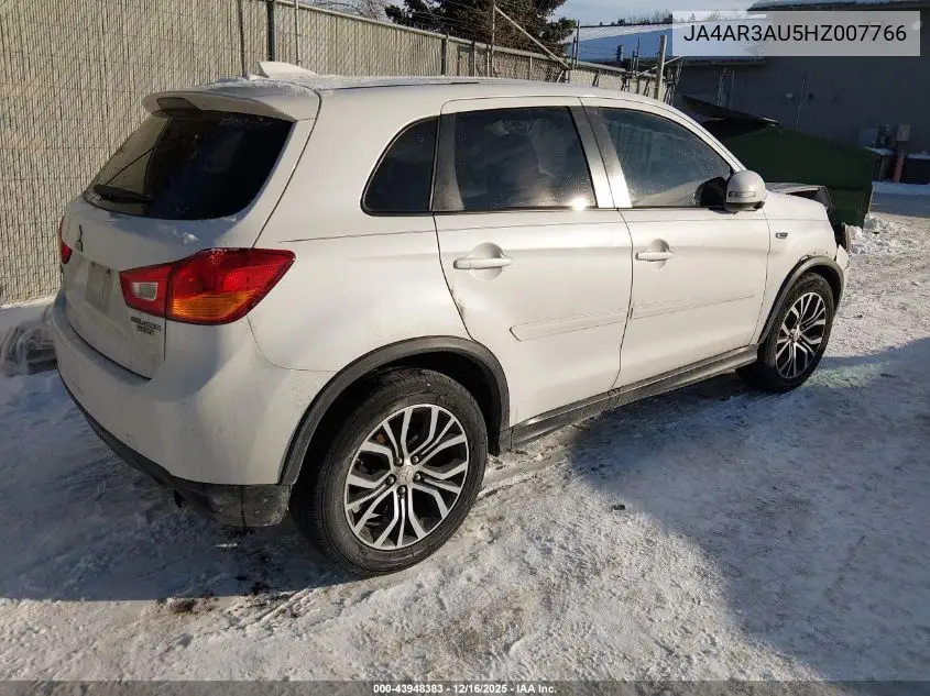 JA4AR3AU5HZ007766 2017 Mitsubishi Outlander Sport 2.0 Le
