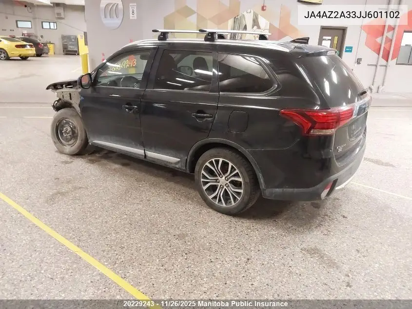 JA4AZ2A33JJ601102 2018 Mitsubishi Outlander Es