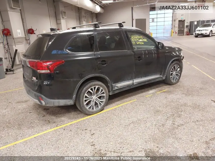 JA4AZ2A33JJ601102 2018 Mitsubishi Outlander Es
