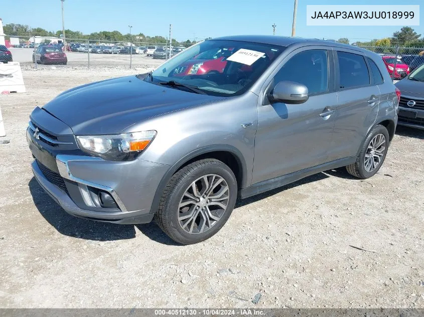 JA4AP3AW3JU018999 2018 Mitsubishi Outlander Sport 2.4 Se