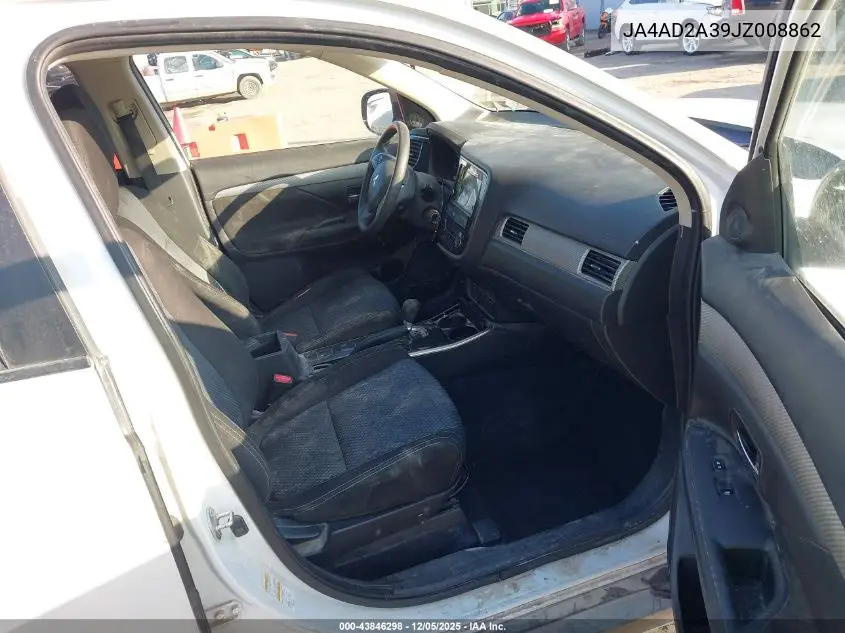 JA4AD2A39JZ008862 2018 Mitsubishi Outlander Es