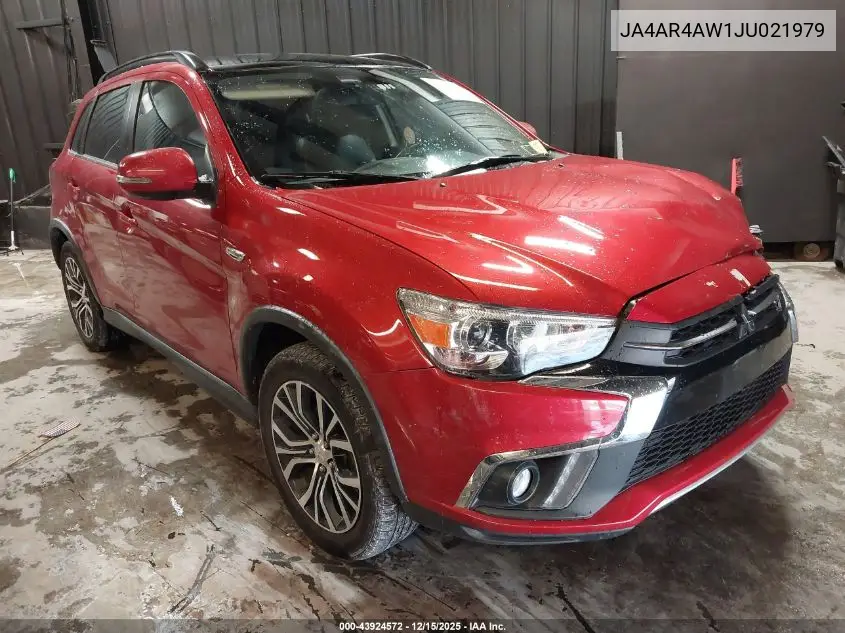JA4AR4AW1JU021979 2018 Mitsubishi Outlander Sport 2.4 Sel