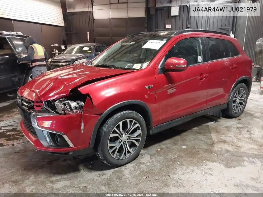 JA4AR4AW1JU021979 2018 Mitsubishi Outlander Sport 2.4 Sel