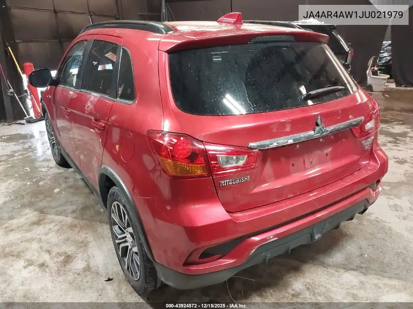 JA4AR4AW1JU021979 2018 Mitsubishi Outlander Sport 2.4 Sel