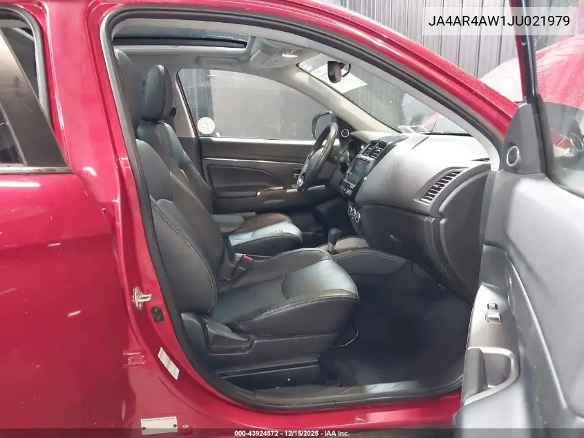 JA4AR4AW1JU021979 2018 Mitsubishi Outlander Sport 2.4 Sel