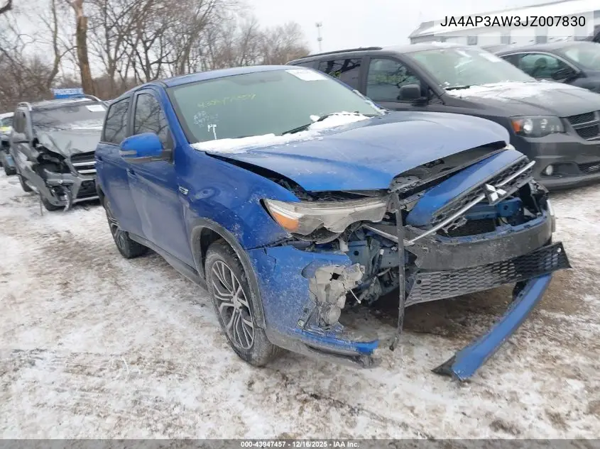 JA4AP3AW3JZ007830 2018 Mitsubishi Outlander Sport 2.4 Se