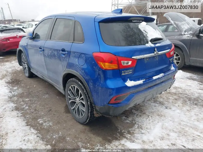 JA4AP3AW3JZ007830 2018 Mitsubishi Outlander Sport 2.4 Se