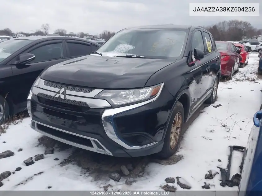 JA4AZ2A38KZ604256 2019 Mitsubishi Outlander Es