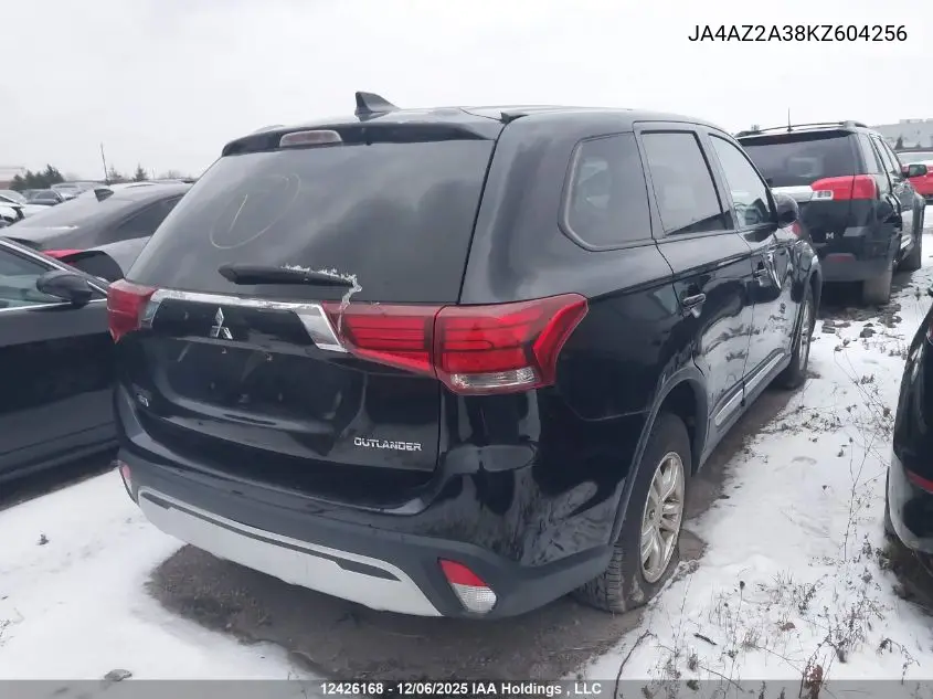 JA4AZ2A38KZ604256 2019 Mitsubishi Outlander Es