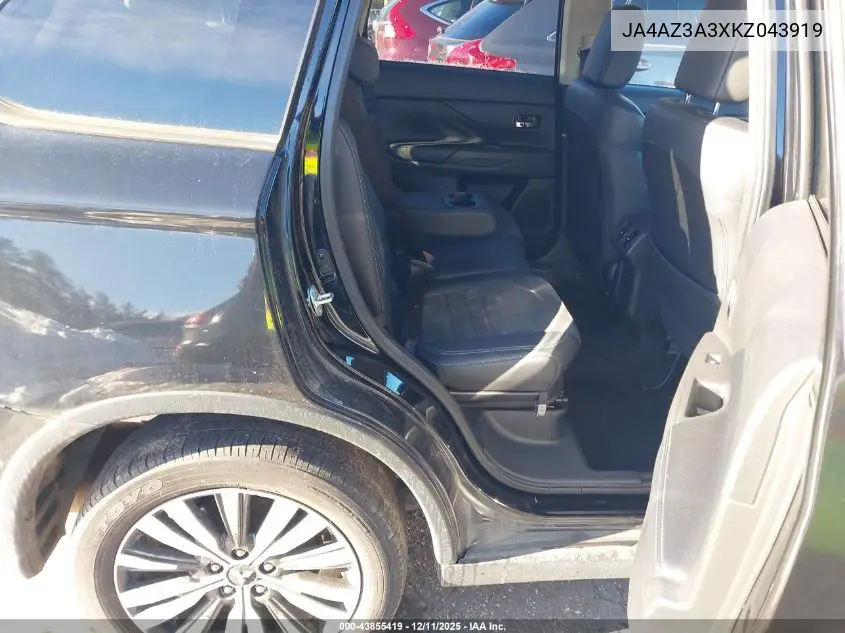 JA4AZ3A3XKZ043919 2019 Mitsubishi Outlander Se