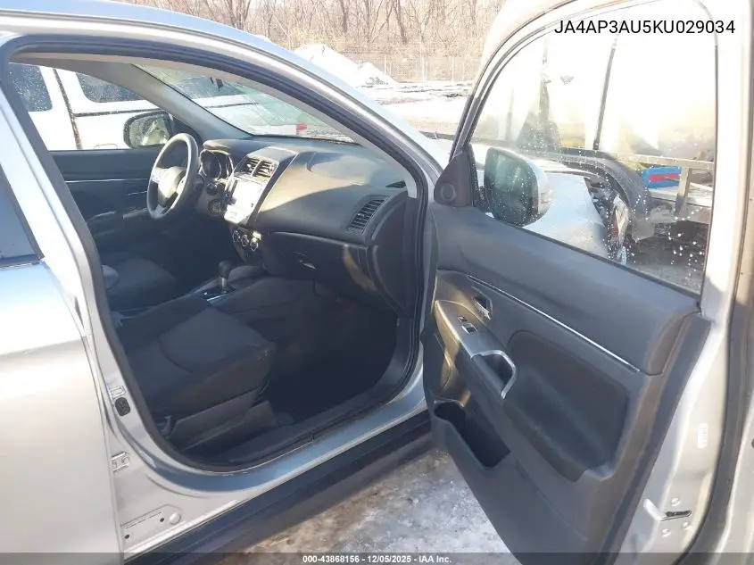 JA4AP3AU5KU029034 2019 Mitsubishi Outlander Sport 2.0 Es