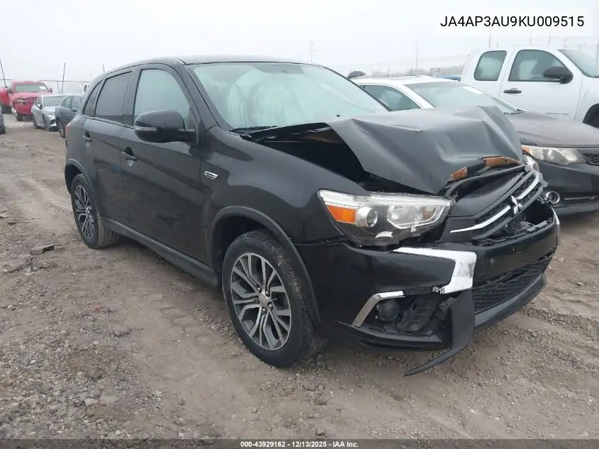 JA4AP3AU9KU009515 2019 Mitsubishi Outlander Sport 2.0 Es