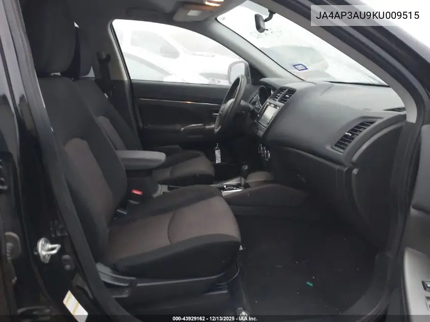 JA4AP3AU9KU009515 2019 Mitsubishi Outlander Sport 2.0 Es