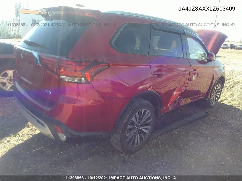 JA4JZ3AXXLZ603409 2020 Mitsubishi Outlander Se/Sel/Le