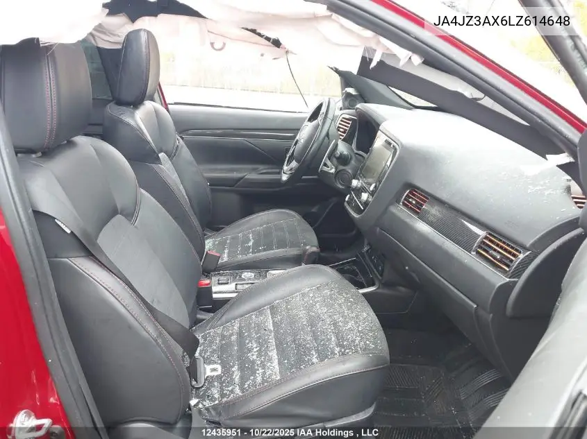 JA4JZ3AX6LZ614648 2020 Mitsubishi Outlander