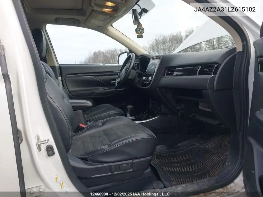 JA4AZ2A31LZ615102 2020 Mitsubishi Outlander Es