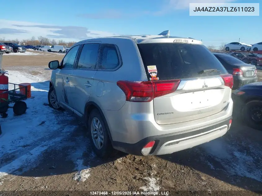 JA4AZ2A37LZ611023 2020 Mitsubishi Outlander